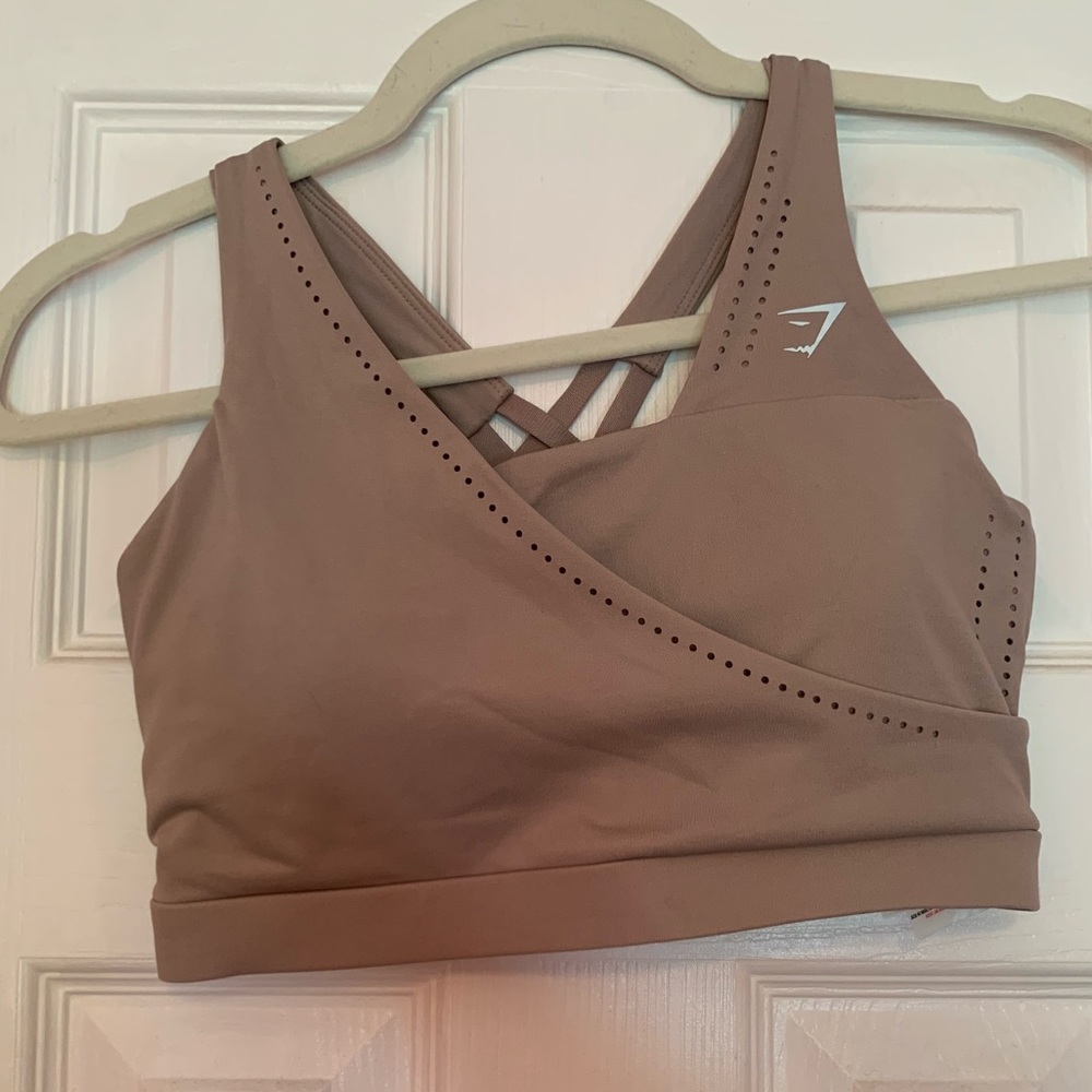 Gymshark taupe sports bra FINAL PRICE